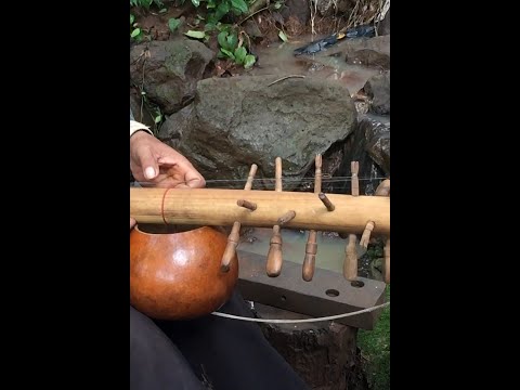 Cambodian Ethnic minority play and sing traditional song of Phnong, Angkor & Cambodia From Home.
