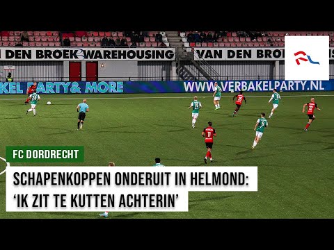 FC Dordrecht kent ook in Helmond dramafase na rust