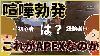 【喧嘩？】APEX初心者に起きた悲劇【APEX】