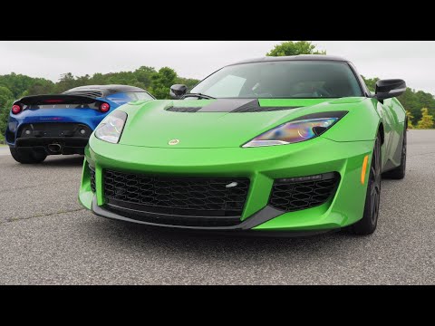 Lotus Evora GT mit Randy bei AMP!