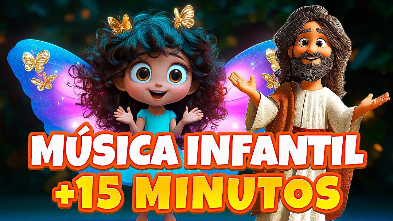 Borboletinha + Boi da Cara Preta Colorido + Fazendinha com Jesus ✨ Coletânea Música Infantil Gospel