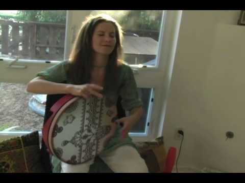 Lap Style Solo with Marla Leigh's Tar Drum from Cooperman Co, -