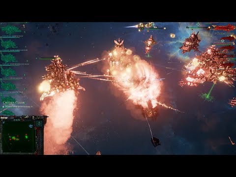 Ork Pirates (Evil Sunz) vs Imperial Navy! Rank 31 - Battlefleet Gothic Armada