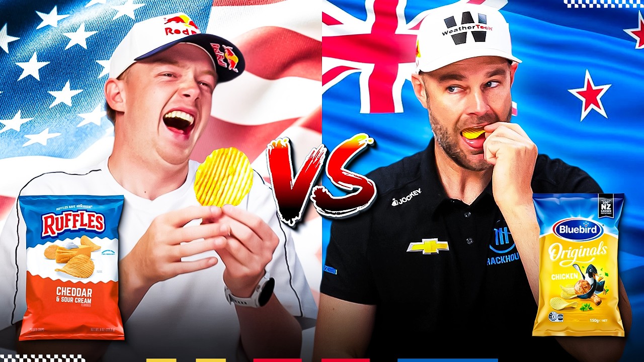 NASCAR SNACK WARS: America vs. New Zealand
