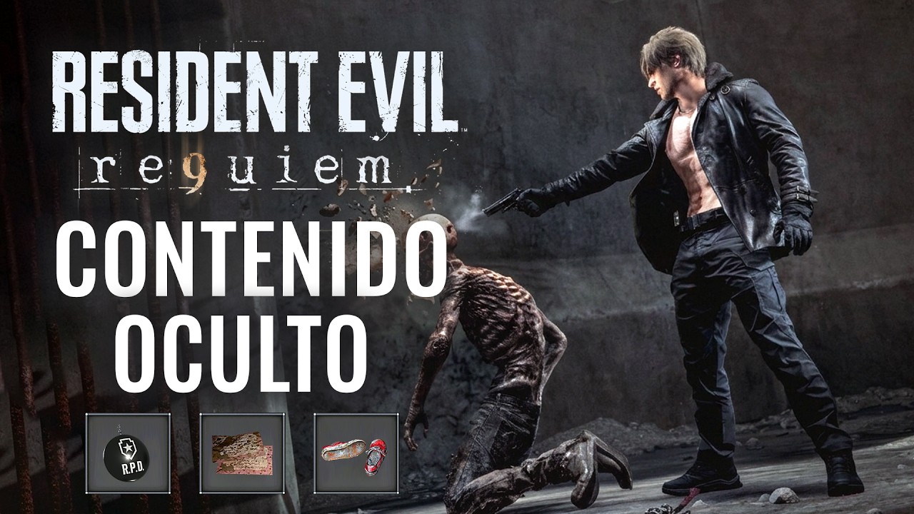 RESIDENT EVIL 9 REQUIEM - LOS OBJETOS ESPECIALES & AMULETOS