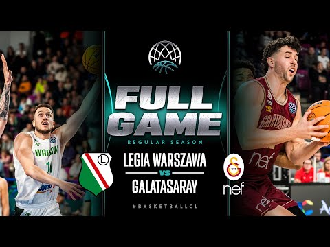 Legia Warszawa v Galatasaray NEF | Full Game | Basketball Champions League 2022/23