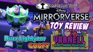 Disney Mirrorverse Buzz & Goofy McFarlane Toys Unboxing • Review | Varnell Vintage