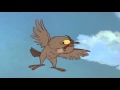 The Sword In The Stone Archimedes Teaches Wart How To Fly Hawk Scene HD