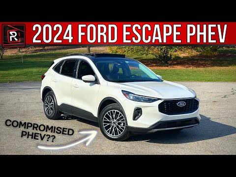 The 2024 Ford Escape Is A Promising Plug-In Hybrid SUV That Lacks All-Weather Grip
