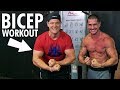 Bicep Workout on Cables - 3 Biceps Curls on FREE MOTION