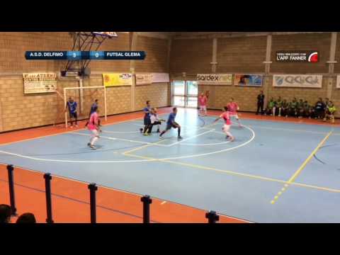 Finale Coppa Italia Regione Sardegna A.S.D. Delfino-Futsal Glema 5-0 Tripletta del capitano Marini