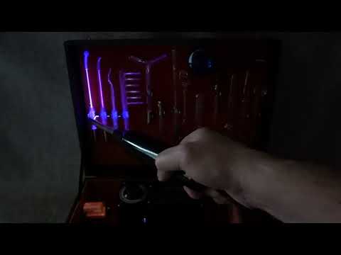 🔹 True TZLA Tesla Rife Violet Ray 1919 SANA-LUX MWO VRILL Set | German High-Frequency Generator