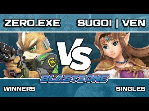 PSG Blastzone: Zero.exe (Fox) vs  vs Sugoi | Ven (Zelda) - Winners Round 3