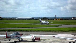 preview picture of video 'Cessna Citation Mustang, Cardiff International Airport, 2010, Wales'