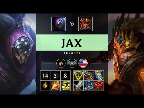 Jax Jungle vs Jarvan IV - NA Challenger Patch 25.04