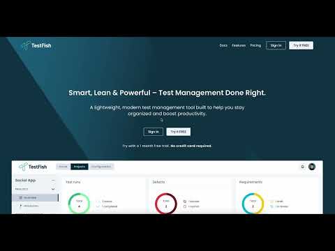testfish video preview