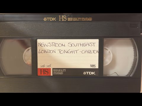 BBC Newsroom South East,  Carlton TV's London Tonight (April 1994)