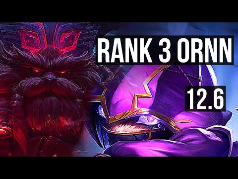 ORNN vs KENNEN (TOP) | Rank 3 Ornn, 3/0/7, 300+ games | KR Grandmaster | 12.6