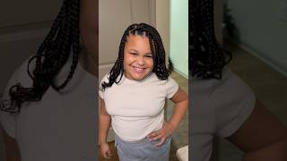 Curly Knotless Braids On My 8yr Old Stepdaughter