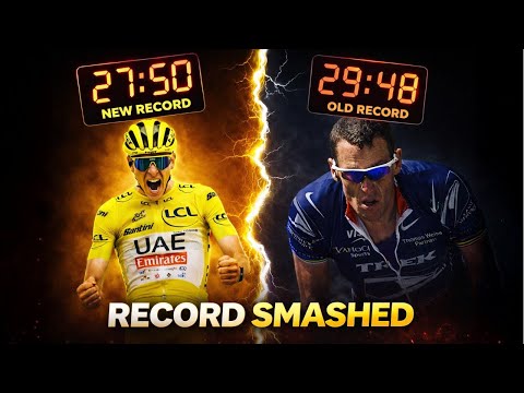 Tadej Pogacar SMASHES Lance Armstrong’s RECORD on Pla d’Adet — Ben Healy Left Heartbroken