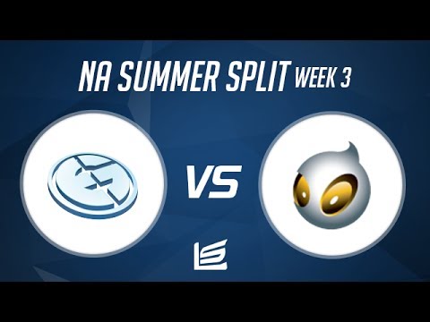 NA LCS 2014 Summer W3D2: Evil Geniuses vs Dignitas Highlights