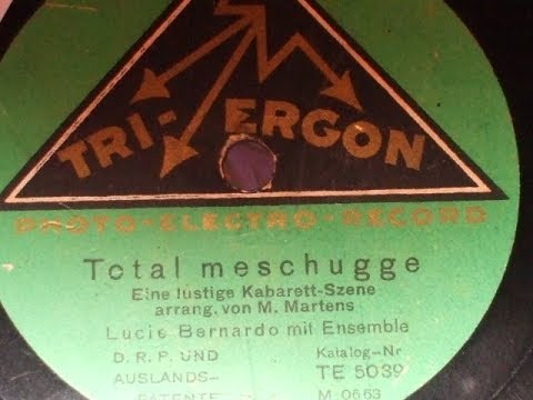 "Total Meschugge" Lucie Bernardo & Ensemble Tri Ergon record TE 5038