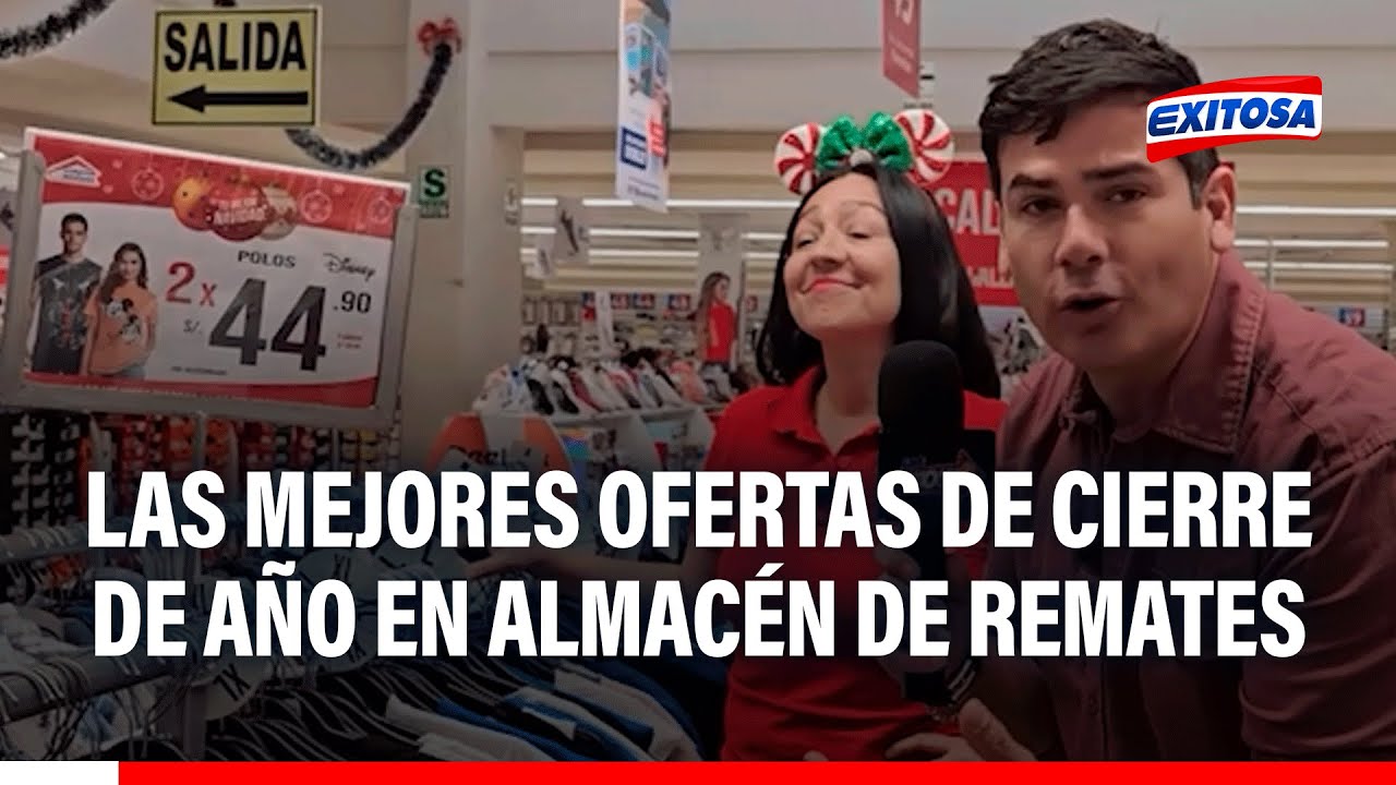 🔴🔵 Almacén de Remates cuenta con las mejores marcas a los mejores precios: ¡Calzado, ropa y más!