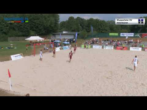 08.07.2017 7. Spieltag German Beach Soccer League Wuppertaler SV vs. Ibbenbürener BSC