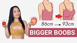 How to grow BIGGER breasts naturally, tips + workout that works! grow muscles, lift & firm up skin