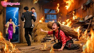 Maison en feu! Père ingrat sauve bâtard, m’abandonne, ignorant que je serai milliardaire & vengerai!