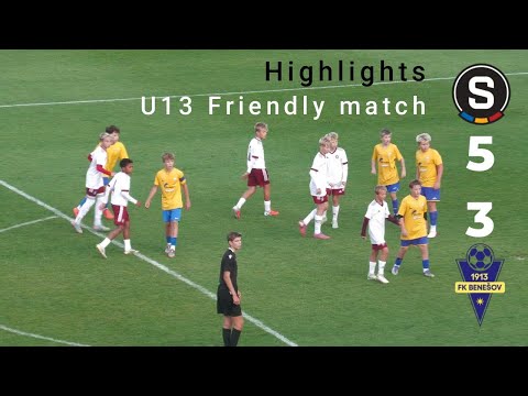 Matchday 10 | Highlights | U13 AC Sparta Praha 5-3 FK Benešov | Friendly match