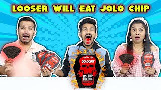 Looser Will Eat Jolo Chip Challenge | World's Spiciest Chip Challenge