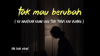 Download lagu ku maafkan kamu lagi tapi terus kau ulangi salahmu yang sama membuatku luka (TIK TOK) cover gitar mp3