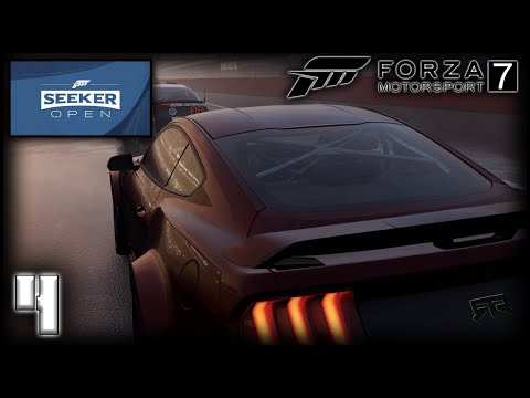 FORZA MOTORSPORT 7 Walkthrough Gameplay Part 4 - SEEKER OPEN RACING & LIMO BOWLING (No Commentary)
