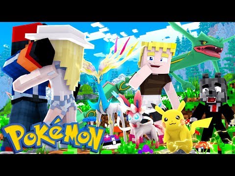 WHO'S YOUR FAMILY? ASH BEIJOU A LILLIE NA FRENTE DA BONNIE ( Pixelmon )