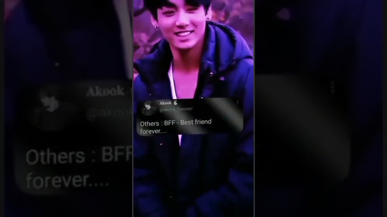 The real meaning behind BFF is 💜💜💜|Credits to the respectful owner|#bts #jungkook#army