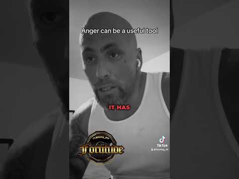 Anger can be a useful tool