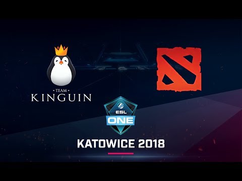 Dota 2 - Kinguin vs Doggie - Game 1 - Quarter Finals - ESL One Katowice 2018 EU Qualifiers