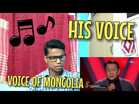 Indian Reacting To:Tsogtdelger.B - Tuund Bi Hairtai Baisan - Blind Audition - The Voice of Mongolia