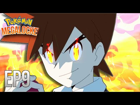 Pokémon Rojo Fuego MEGALOCKE Ep.9 - COMBATE CONTRA AZUL...