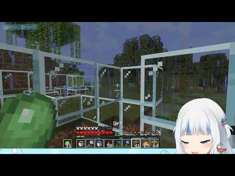 BEST OF LIVE [ 【MINECRAFT】eat the frog! 🐸 ] - Gawr Gura Ch. hololive-EN - HIGHLIGHT #3