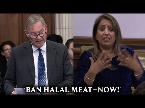 Rupert Lowe confronts Muslim MP about ‘BRUTAL’ halal slaughter