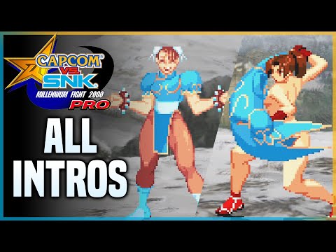 Capcom vs SNK Pro - All Stage and Special Intros