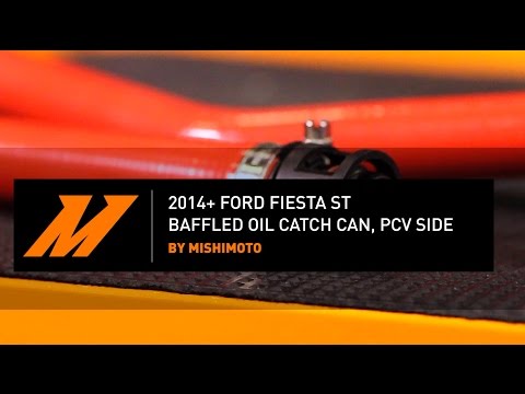 Baffled Oil Catch Can, PCV Side, fits 2014-2019 Ford Fiesta ST Features & Benefits