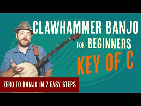 Beginner Clawhammer Banjo Crash Course - Key of C