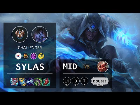 Sylas Mid vs Vladimir - KR Challenger Patch 11.7