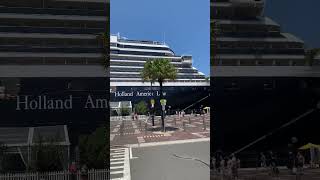 Holland America Line cruise ship, Overseas Passenger Terminal, The Rocks, Australia