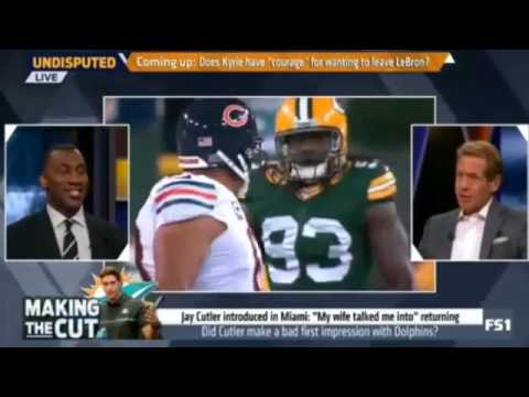 Skip and Shannon Undisputed Today 8/8/2017- Did Jay Cutler make a bad first impression with Dolphins