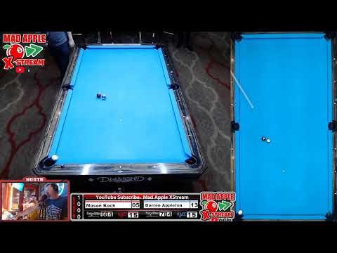 Mad Apple Streaming Presents: Challenge Match Mason Koch vs. Darren Appleton