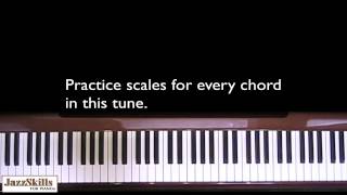 Jazz Piano Lessons - Learning Giant Steps for the Jazz Pianist - Video 1